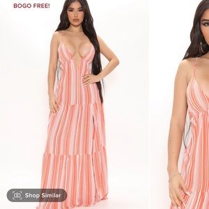 🎉🔥🔥Fashion Nova maxi dress